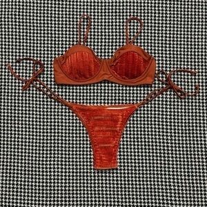4/$15 | Shein | Burnt Orange Bikini | NWOT